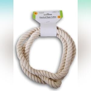 Floral Garden Decorative Nautical Rope - 6.8 Feet